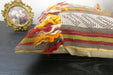 Handmade Turkish Kilim Cushion Cover 40 x 40cm with Insert | Original Anatolian Kilim | Organic Cotton Backing | TK26-C929- Rugs Direct 