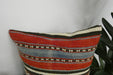 Handmade Turkish Kilim Cushion Cover 40 x 40cm with Insert | Original Anatolian Kilim | Organic Cotton Backing | TK26-C946- Rugs Direct 