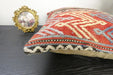 Handmade Turkish Kilim Cushion Cover 40 x 40cm with Insert | Original Anatolian Kilim | Organic Cotton Backing | TK26-C946- Rugs Direct 