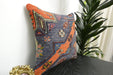 Handmade Turkish Kilim Cushion Cover 40 x 40cm with Insert | Original Anatolian Kilim | Organic Cotton Backing | TK26-C943- Rugs Direct 