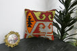 Handmade Turkish Kilim Cushion Cover 40 x 40cm with Insert | Original Anatolian Kilim | Organic Cotton Backing | TK26-C948- Rugs Direct 