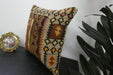 Handmade Turkish Kilim Cushion Cover 40 x 40cm with Insert | Original Anatolian Kilim | Organic Cotton Backing | TK26-C942- Rugs Direct 