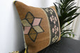 Handmade Turkish Kilim Cushion Cover 40 x 40cm with Insert | Original Anatolian Kilim | Organic Cotton Backing | TK26-C935- Rugs Direct 