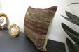 Handmade Turkish Kilim Cushion Cover 40 x 40cm with Insert | Original Anatolian Kilim | Organic Cotton Backing | TK26-C941- Rugs Direct 