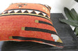 Handmade Turkish Kilim Cushion Cover 40 x 40cm with Insert | Original Anatolian Kilim | Organic Cotton Backing | TK26-C947- Rugs Direct 