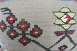 Handmade Turkish Kilim Cushion Cover 40 x 40cm with Insert | Original Anatolian Kilim | Organic Cotton Backing | TK26-C939- Rugs Direct 