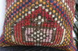 Handmade Turkish Kilim Cushion Cover 40 x 40cm with Insert | Original Anatolian Kilim | Organic Cotton Backing | TK26-C901- Rugs Direct 