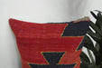 Handmade Turkish Kilim Cushion Cover 40 x 40cm with Insert | Original Anatolian Kilim | Organic Cotton Backing | TK26-C902- Rugs Direct 