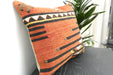 Handmade Turkish Kilim Cushion Cover 40 x 40cm with Insert | Original Anatolian Kilim | Organic Cotton Backing | TK26-C928- Rugs Direct 