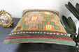 Handmade Turkish Kilim Cushion Cover 40 x 40cm with Insert | Original Anatolian Kilim | Organic Cotton Backing | TK26-C925- Rugs Direct 