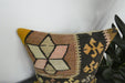 Handmade Turkish Kilim Cushion Cover 40 x 40cm with Insert | Original Anatolian Kilim | Organic Cotton Backing | TK26-C905- Rugs Direct 