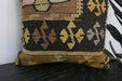 Handmade Turkish Kilim Cushion Cover 40 x 40cm with Insert | Original Anatolian Kilim | Organic Cotton Backing | TK26-C905- Rugs Direct 