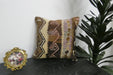 Handmade Turkish Kilim Cushion Cover 40 x 40cm with Insert | Original Anatolian Kilim | Organic Cotton Backing | TK26-C906- Rugs Direct 