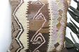 Handmade Turkish Kilim Cushion Cover 40 x 40cm with Insert | Original Anatolian Kilim | Organic Cotton Backing | TK26-C906- Rugs Direct 