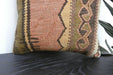 Handmade Turkish Kilim Cushion Cover 40 x 40cm with Insert | Original Anatolian Kilim | Organic Cotton Backing | TK26-C921- Rugs direct 