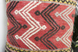 Handmade Turkish Kilim Cushion Cover 40 x 40cm with Insert | Original Anatolian Kilim | Organic Cotton Backing | TK26-C920- Rugs Direct 