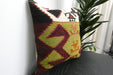 Handmade Turkish Kilim Cushion Cover 40 x 40cm with Insert | Original Anatolian Kilim | Organic Cotton Backing | TK26-C913- Rugs Direct 
