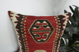 Handmade Turkish Kilim Cushion Cover 40 x 40cm with Insert | Original Anatolian Kilim | Organic Cotton Backing | TK26-C910- Rugs Direct 