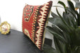 Handmade Turkish Kilim Cushion Cover 40 x 40cm with Insert | Original Anatolian Kilim | Organic Cotton Backing | TK26-C910- Rugs Direct 