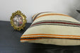 Handmade Turkish Kilim Cushion Cover 40 x 40cm with Insert | Original Anatolian Kilim | Organic Cotton Backing | TK26-C917- Rugs Direct 
