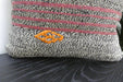 Handmade Turkish Kilim Cushion Cover 40 x 40cm with Insert | Original Anatolian Kilim | Organic Cotton Backing | TK26-C918- Rugs Direct 