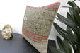 Handmade Turkish Kilim Cushion Cover 40 x 40cm with Insert | Original Anatolian Kilim | Organic Cotton Backing | TK26-C918- Rugs Direct 