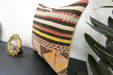 Handmade Turkish Kilim Cushion Cover 40 x 40cm with Insert | Original Anatolian Kilim | Organic Cotton Backing | TK26-C916- Rugs Direct 