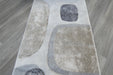 Contemporary Abstract Organic Pebble Aroha Runner 80cm Wide x Cut to Order- Rugs Direct 