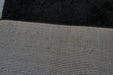 Plush Luxury Solid Black Dream Shaggy Runner 100cm Wide x Cut to Order- Rugs Direct 