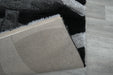 Orbit Modern Geometric Shag Pile California Rug - Rugs Direct