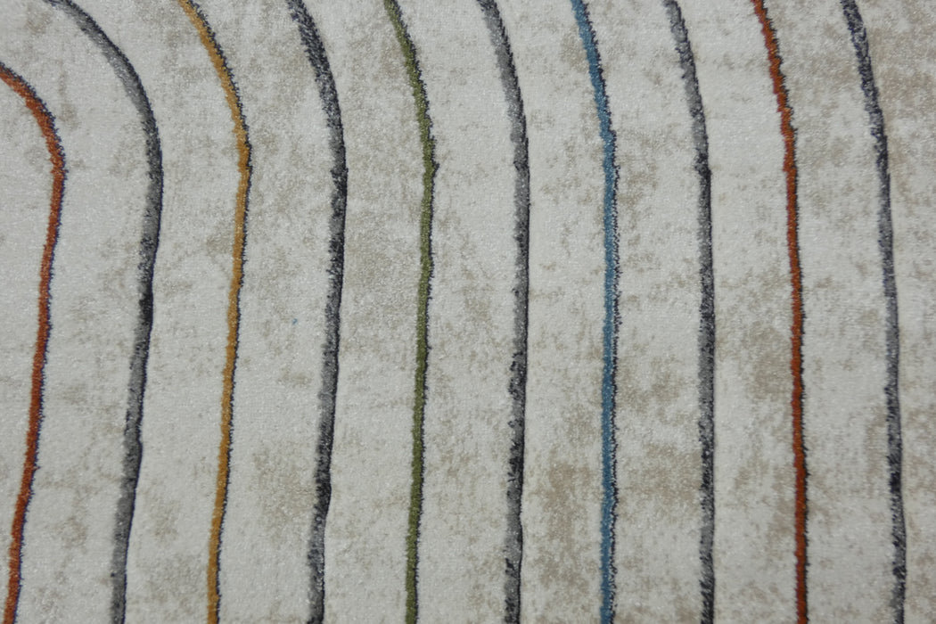 Retro Arch Modern Geometric Aroha Rug - Rugs Direct