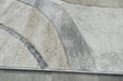 Contemporary Abstract Curved Waves Aroha Rug- RUGS DIRECT 