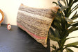 Handmade Anatolian Kilim Cushion Cover with Insert 40 x 60cm | Vintage Turkish Wool Lumbar Pillow | Organic Cotton Back | TK26-C698- Rugs Direct 