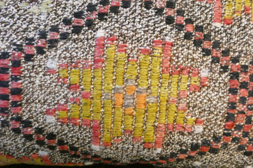 Handmade Anatolian Kilim Cushion Cover with Insert 40 x 60cm | Vintage Turkish Wool Lumbar Pillow | Organic Cotton Back | TK26-C812- Rugs Direct 