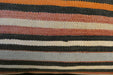 Handmade Anatolian Kilim Cushion Cover with Insert 40 x 60cm | Vintage Turkish Wool Lumbar Pillow | Organic Cotton Back | TK26-C613- Rugs Direct 