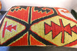 Handmade Anatolian Kilim Cushion Cover with Insert 40 x 60cm | Vintage Turkish Wool Lumbar Pillow | Organic Cotton Back | TK26-C609- Rugs Direct 