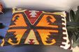Handmade Anatolian Kilim Cushion Cover with Insert 40 x 60cm | Vintage Turkish Wool Lumbar Pillow | Organic Cotton Back | TK26-C608- Rugs Direct