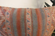 Handmade Anatolian Kilim Cushion Cover with Insert 40 x 60cm | Vintage Turkish Wool Lumbar Pillow | Organic Cotton Back | TK26-C663- Rugs Direct 