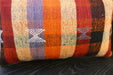 Handmade Anatolian Kilim Cushion Cover with Insert 40 x 60cm | Vintage Turkish Wool Lumbar Pillow | Organic Cotton Back | TK26-C600- Rugs Direct 