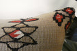Handmade Turkish Kilim Cushion 30 x 50cm | Vintage Wool Lumbar Cushion with Insert | Organic Cotton Back | TK26-C623- Rugs Direct