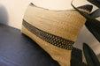 Handmade Turkish Kilim Cushion 30 x 50cm | Vintage Wool Lumbar Cushion with Insert | Organic Cotton Back | TK26-C620- Rugs Direct 