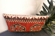 Handmade Turkish Kilim Cushion 30 x 50cm | Vintage Wool Lumbar Cushion with Insert | Organic Cotton Back | TK26-C622- Rugs Direct 