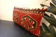 Handmade Turkish Kilim Cushion 30 x 50cm | Vintage Wool Lumbar Cushion with Insert | Organic Cotton Back | TK26-C622- Rugs Direct 