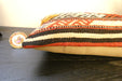 Handmade Turkish Kilim Cushion 30 x 50cm | Vintage Wool Lumbar Cushion with Insert | Organic Cotton Back | TK26-C621- Rugs Direct 