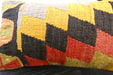 Handmade Turkish Kilim Cushion 30 x 50cm | Vintage Wool Lumbar Cushion with Insert | Organic Cotton Back | TK26-C968- Rugs Direct 