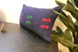 Handmade Turkish Kilim Cushion 30 x 50cm | Vintage Wool Lumbar Cushion with Insert | Organic Cotton Back | TK26-C966- Rugs Direct 