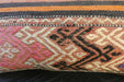 Handmade Turkish Kilim Cushion 30 x 50cm | Vintage Wool Lumbar Cushion with Insert | Organic Cotton Back | TK26-C962- Rugs Direct 