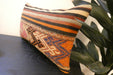 Handmade Turkish Kilim Cushion 30 x 50cm | Vintage Wool Lumbar Cushion with Insert | Organic Cotton Back | TK26-C962- Rugs Direct 