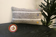 Handmade Turkish Kilim Cushion 30 x 50cm | Vintage Wool Lumbar Cushion with Insert | Organic Cotton Back | TK26-C950- Rugs Direct 