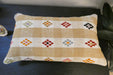 Handmade Turkish Kilim Cushion 30 x 50cm | Vintage Wool Lumbar Cushion with Insert | Organic Cotton Back | TK26-C978- Rugs Direct 